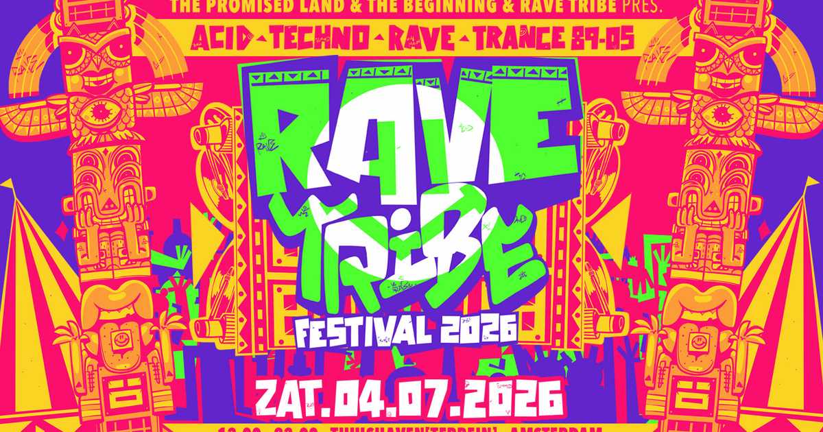 Rave Tribe Festival 2026 at Thuishaven, Amsterdam