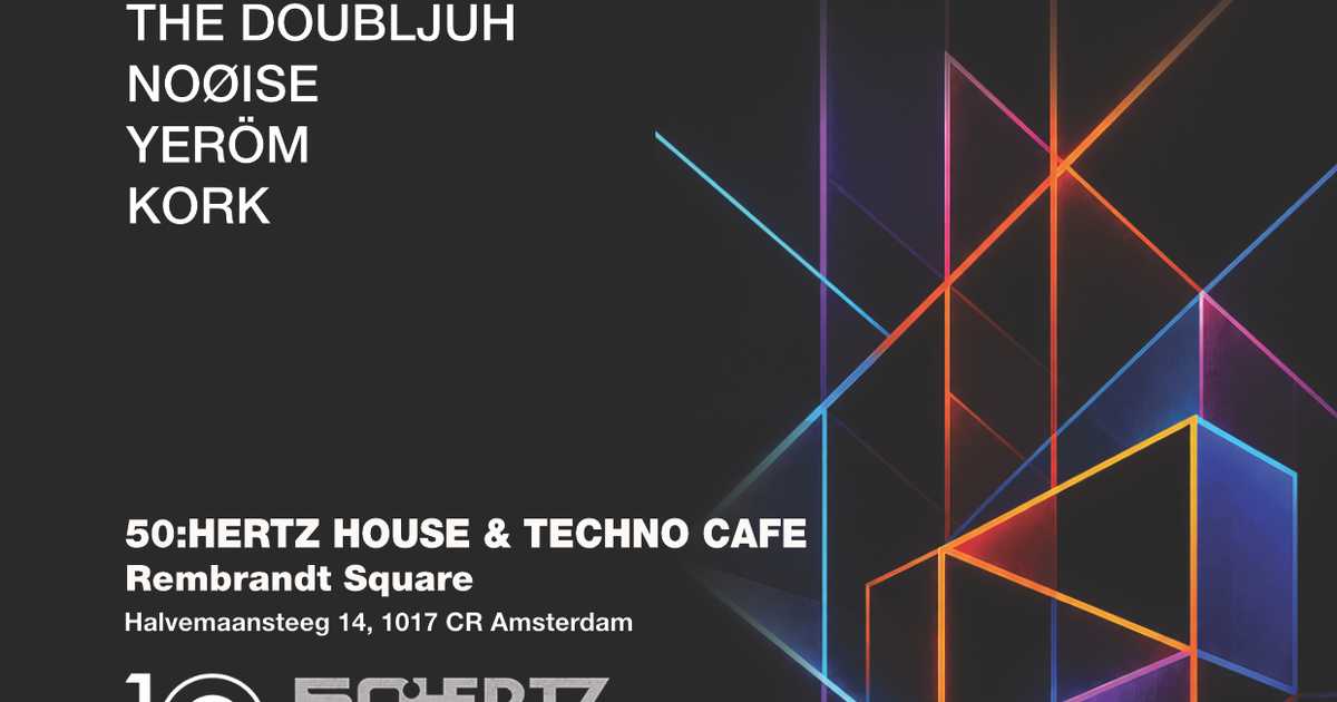 Deep Stories Records Label Showcase at 50:Hertz House & Techno Cafe ...