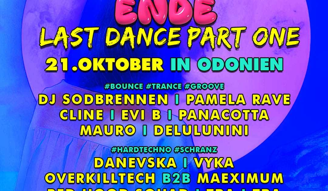 #MITTWOCHENENDE the last dance PART 1 at Odonien, Cologne · Tickets