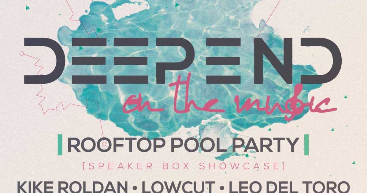 Deepend: Rooftop Pool Party (Ocean Drive) Floatopia Offical Party bij ...