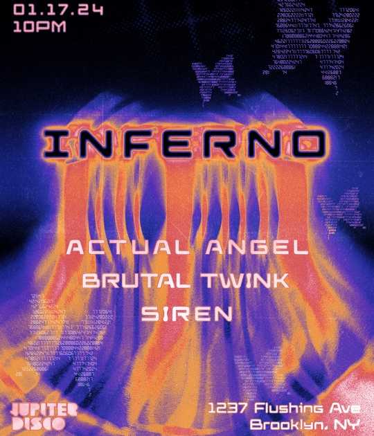 Inferno at jupiter disco new york city