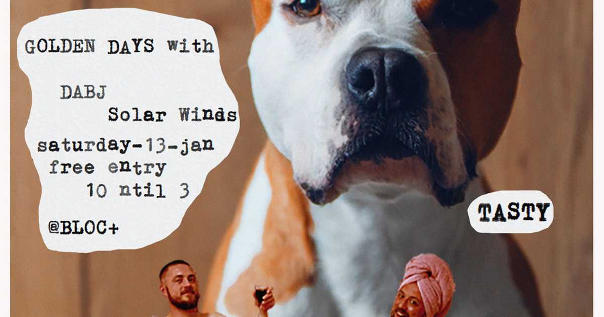 Golden Days in Bloc+ with DABJ & Solarwinds bei Bloc, Glasgow