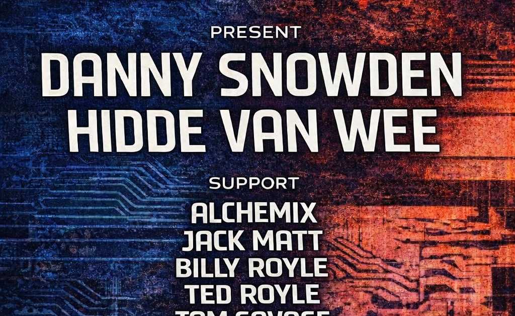 The Lab x Ceratone presents : Danny Snowden & Hidde Van Wee at Off The ...