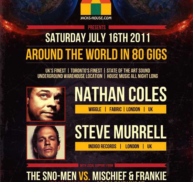 Jack's House World Tour with Nathan Coles Wiggle, Fabric, Uk at