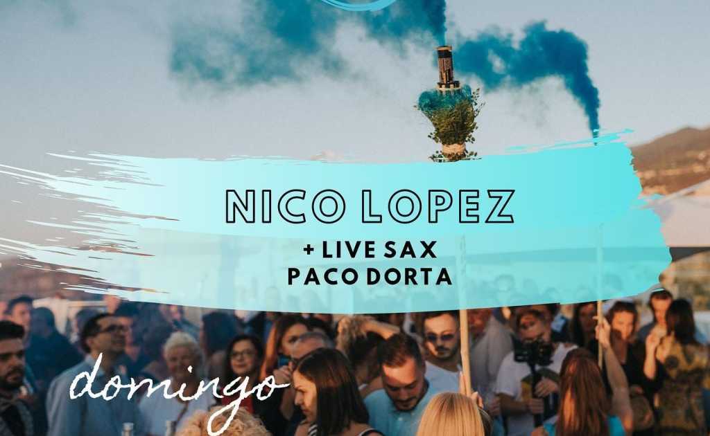 Nico Lopez at Vértigo Pool Club, Canary Islands