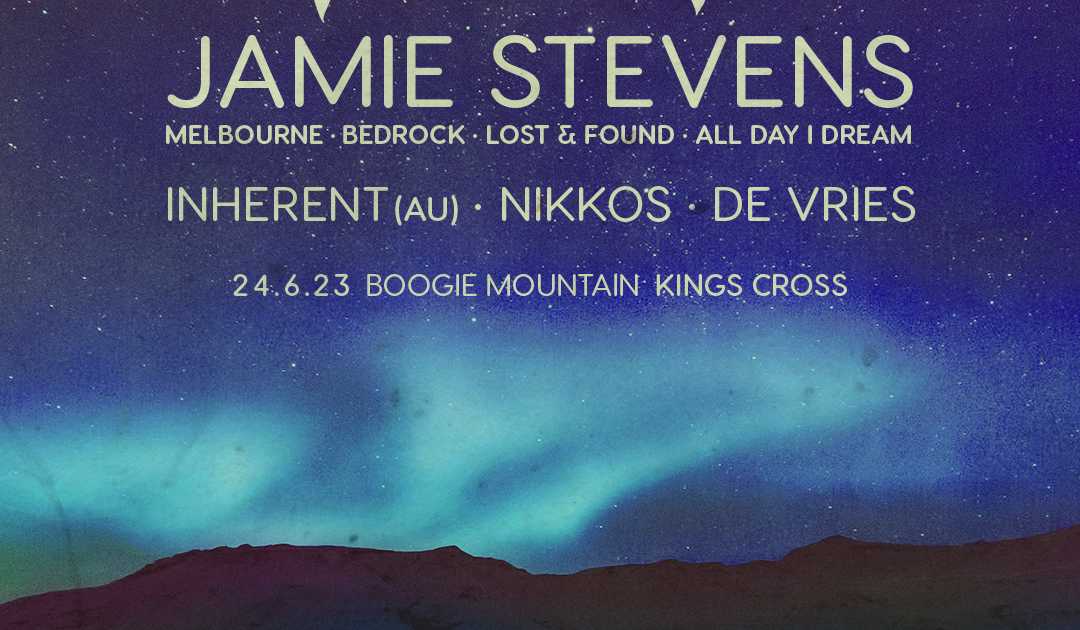 Jamie Stevens (3 Hour Set) & Inherent presented by Memory Lane at