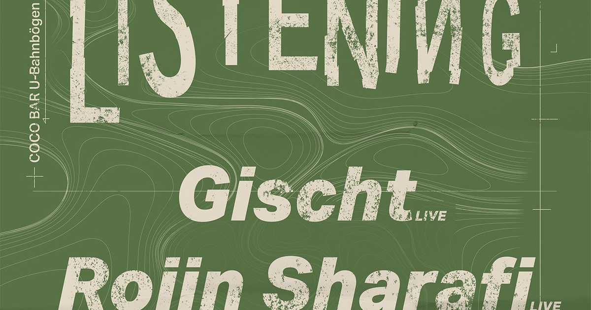 Heavy Listening with hiff, Rojin Sharafi & Gischt at Coco Bar Vienna ...