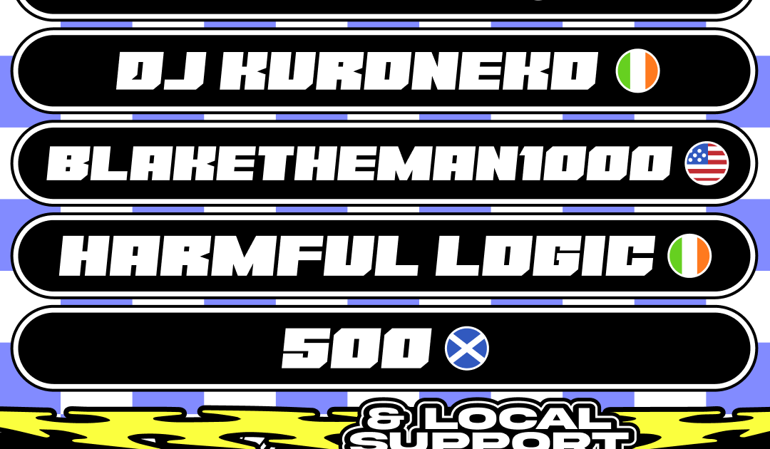 SPEEDRUN with HIMERA, DJ KURONEKO, BLAKETHEMAN1000, Harmful Logic, 500 at  D9 Dark Nine, Budapest