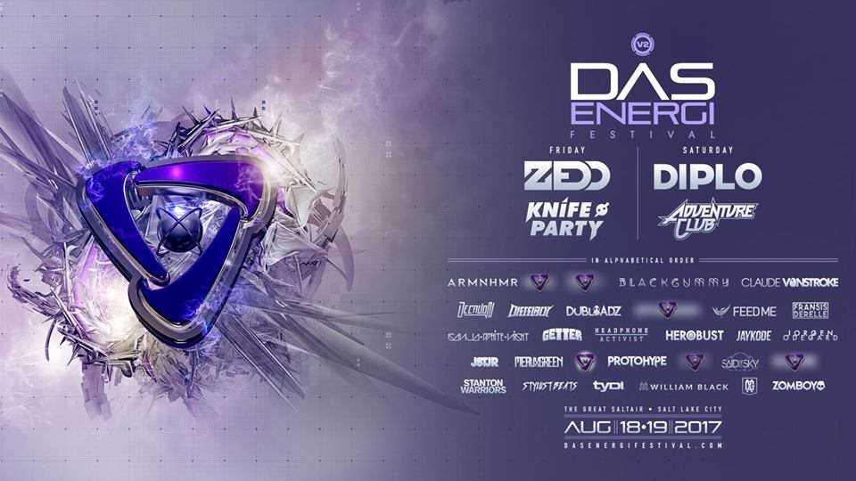Das Energi Festival 2017 en The Saltair, Utah