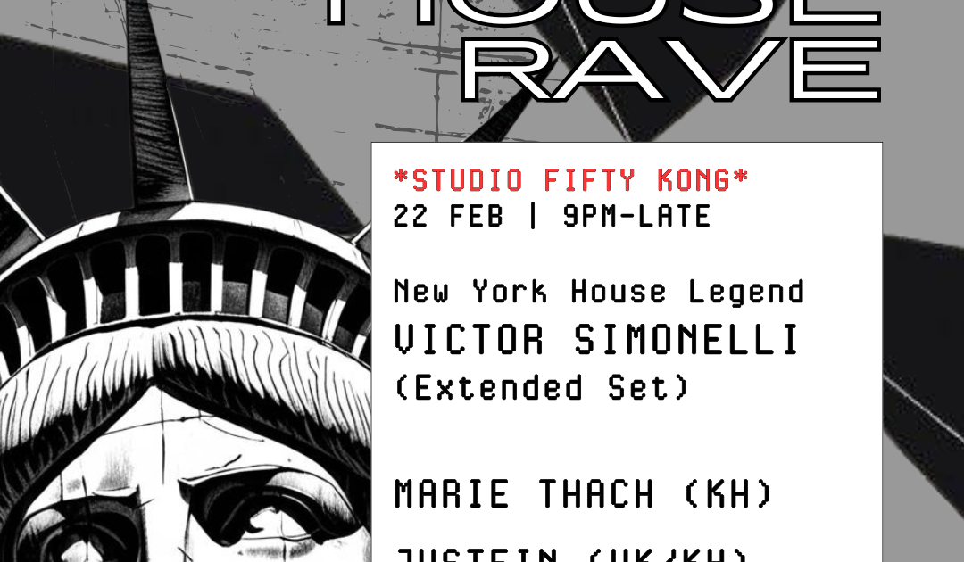 WAREHOUSE RAVE: Studio 50 Kong at TBA - Seekers Spirit House, Cambodia