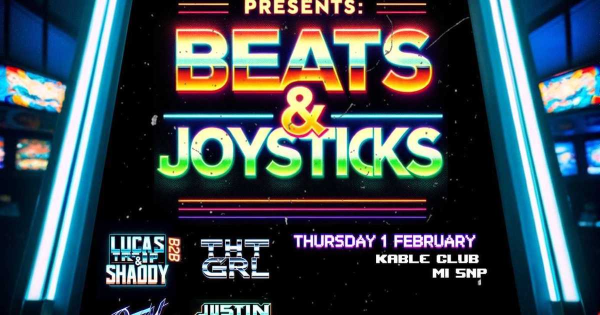 USP presents: Beats & Joysticks bei Kable Club, Manchester
