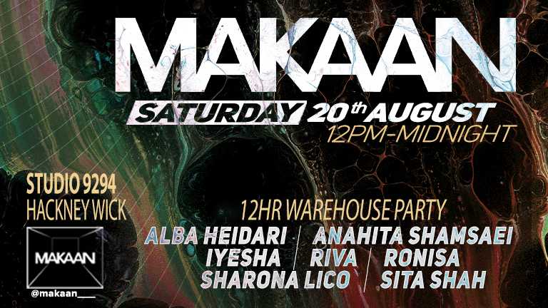 makaan III Techno: 12hr Warehouse Party at Studio 9294, London