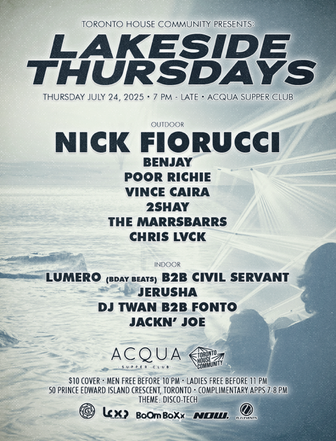 Lakeside Thursdays 'Electric Boogie' Disco-Tech at Acqua Supper Club ...