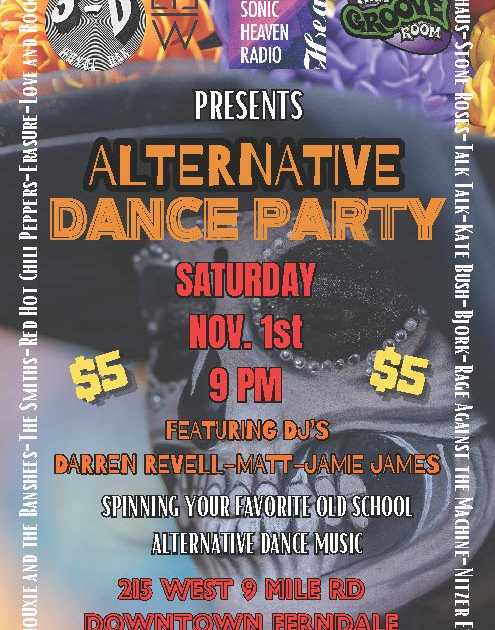 Alternative Dance Party at 215 W, Detroit