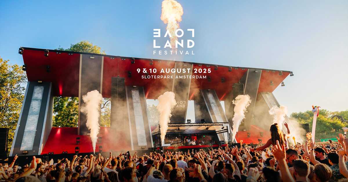 Loveland Festival 2025 at Sloterpark, Amsterdam