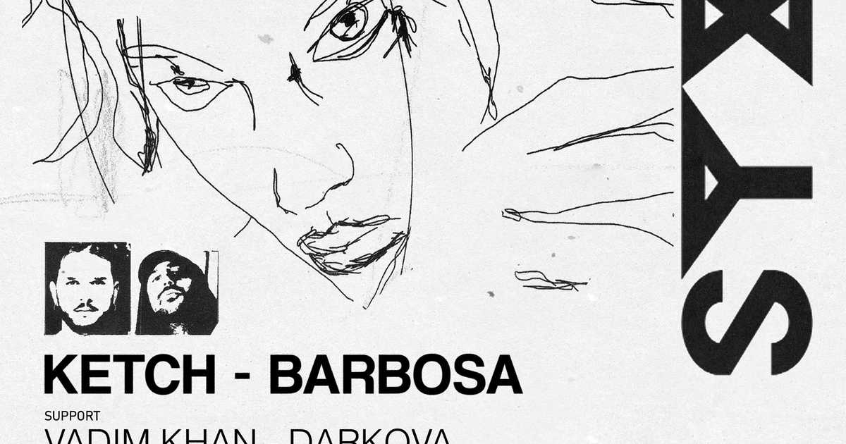 SYXT (Berlin) Tour: KETCH, Barbosa, Vadim Khan, Darkova – by Heist Mode & Looking Glass flyer