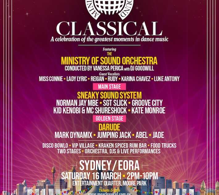Ministry of Sound CLASSICAL Sydney 2024 at Entertainment Quarter, Sydney