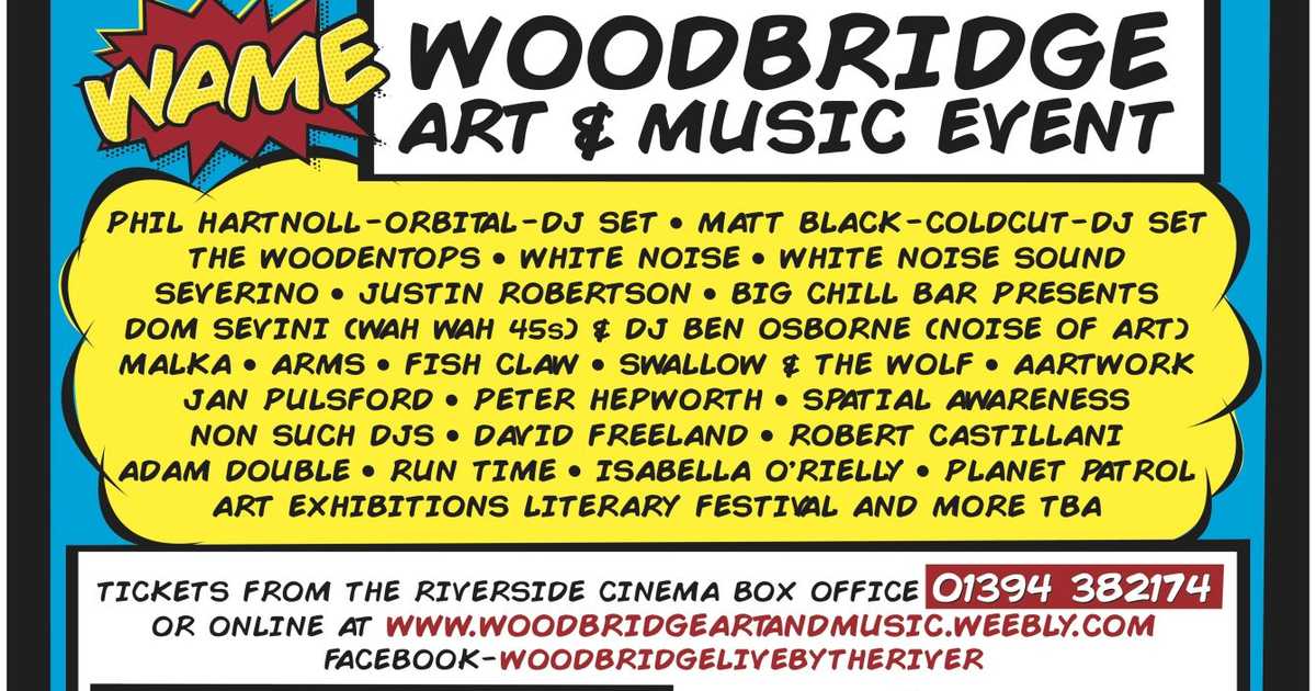 Woodbridge Art and Music Event 2015 at Woodbridge, South + East