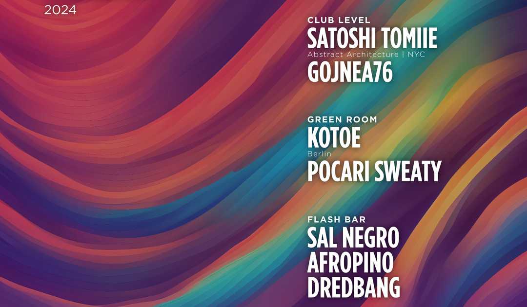 Satoshi Tomiie - Gojnea76 at Flash, Washington DC