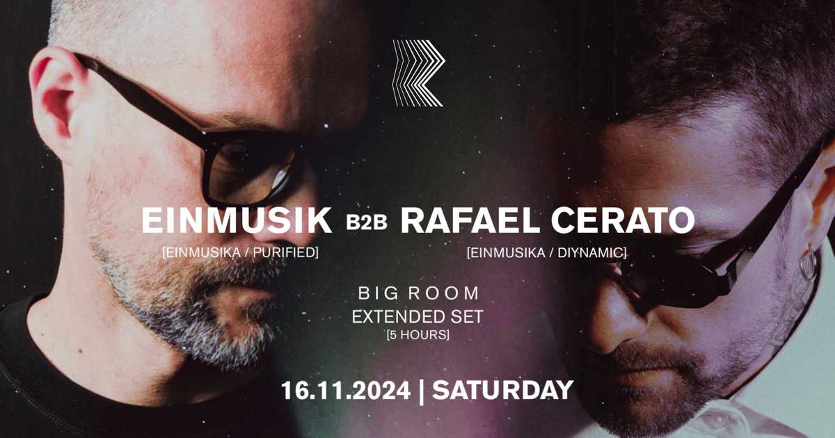 Rituals Music 3 Years Birthday Bash with Einmusik b2b Rafael Cerato ...