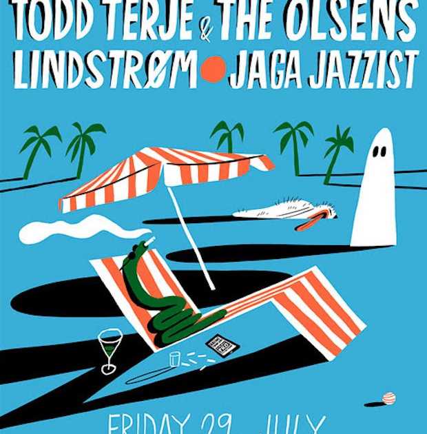 Todd Terje & The Olsens at 1260 Atlantic Ave Warehouse, New York City