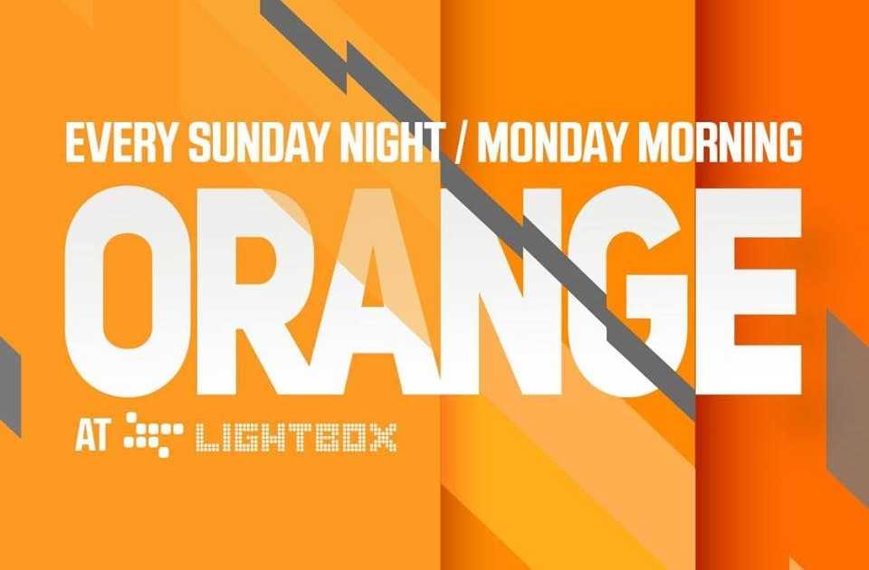 Orange in Lightbox at Lightbox, London