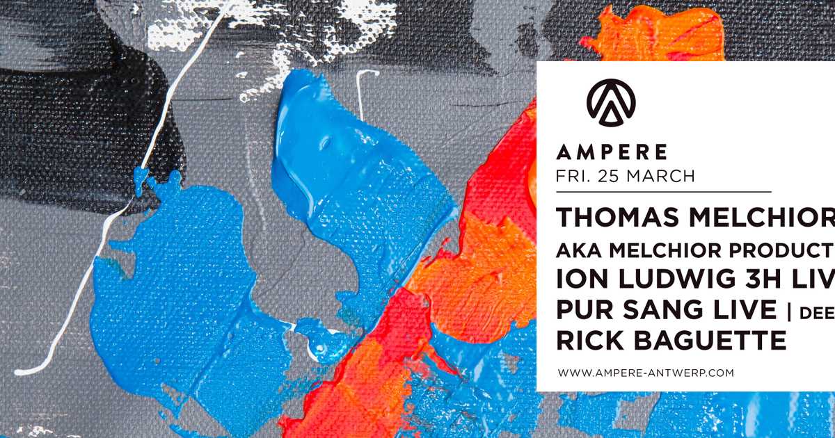 Ampere X Deep Down Thomas Melchior Ion Ludwig live At Ampere Antwerp