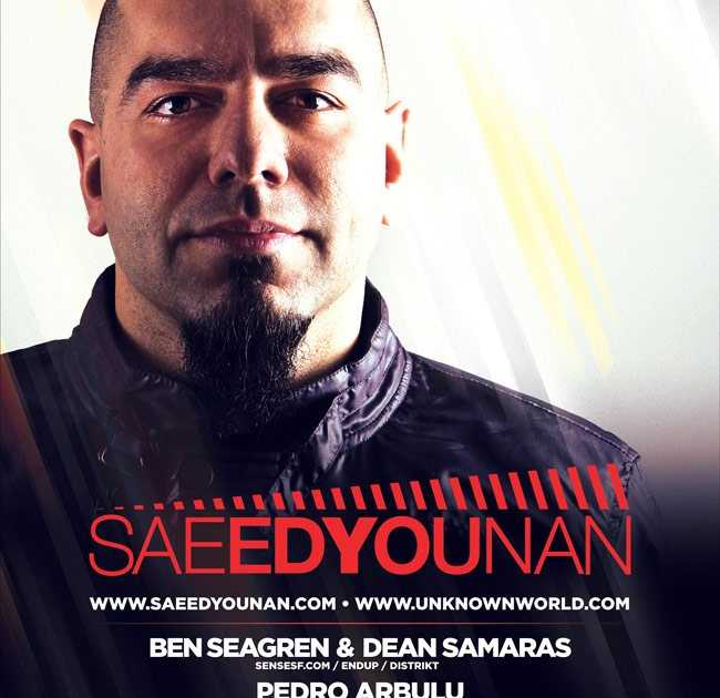 Sense SF & The Endup present Saeed Younan at The EndUp, San Francisco ...