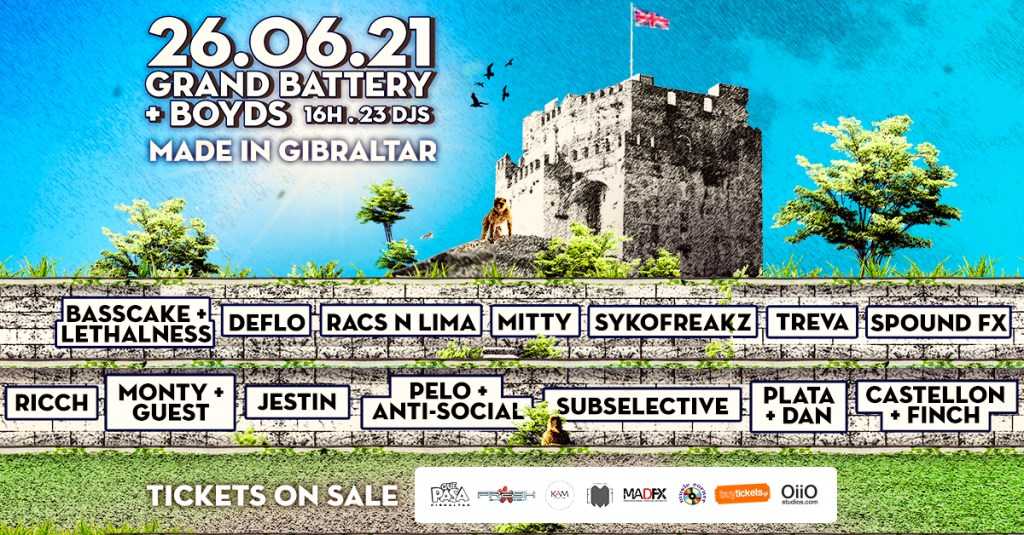 Made in Gibraltar 2021 at Grand Battery Terrace, Gibraltar