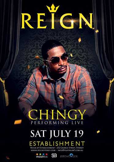 Reign feat. Chingye at The Establishment, Sydney