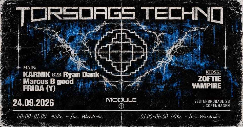 TorsdagsTechno at MODULE, Copenhagen