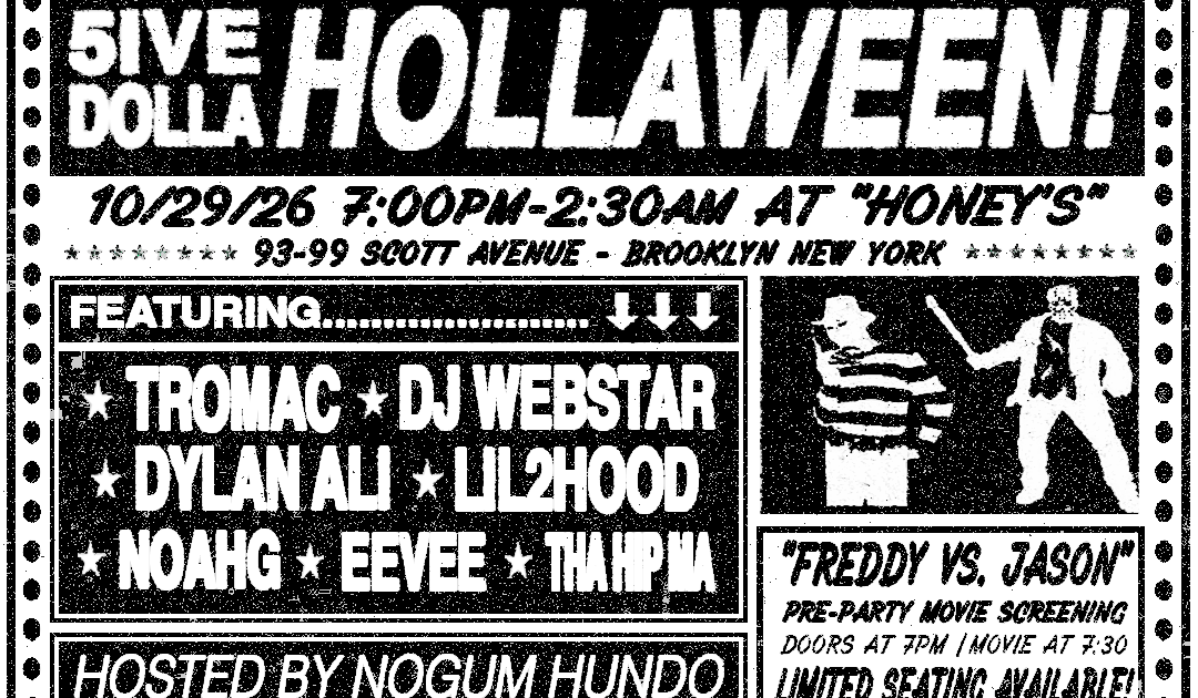 5IVEDOLLAHOLLAWEEN at Honey's, New York City
