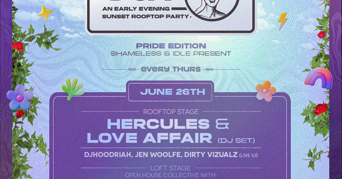 「Endless Party Loft 10th Anniversary」 Deck'd Out #2 Shameless & IDLE present Hercules & Love