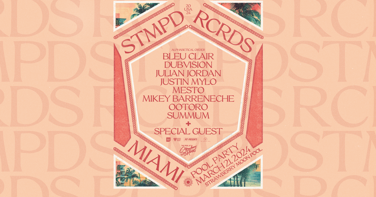 STMPD RCRDS Pool Party at Strawberry Moon Pool, Miami