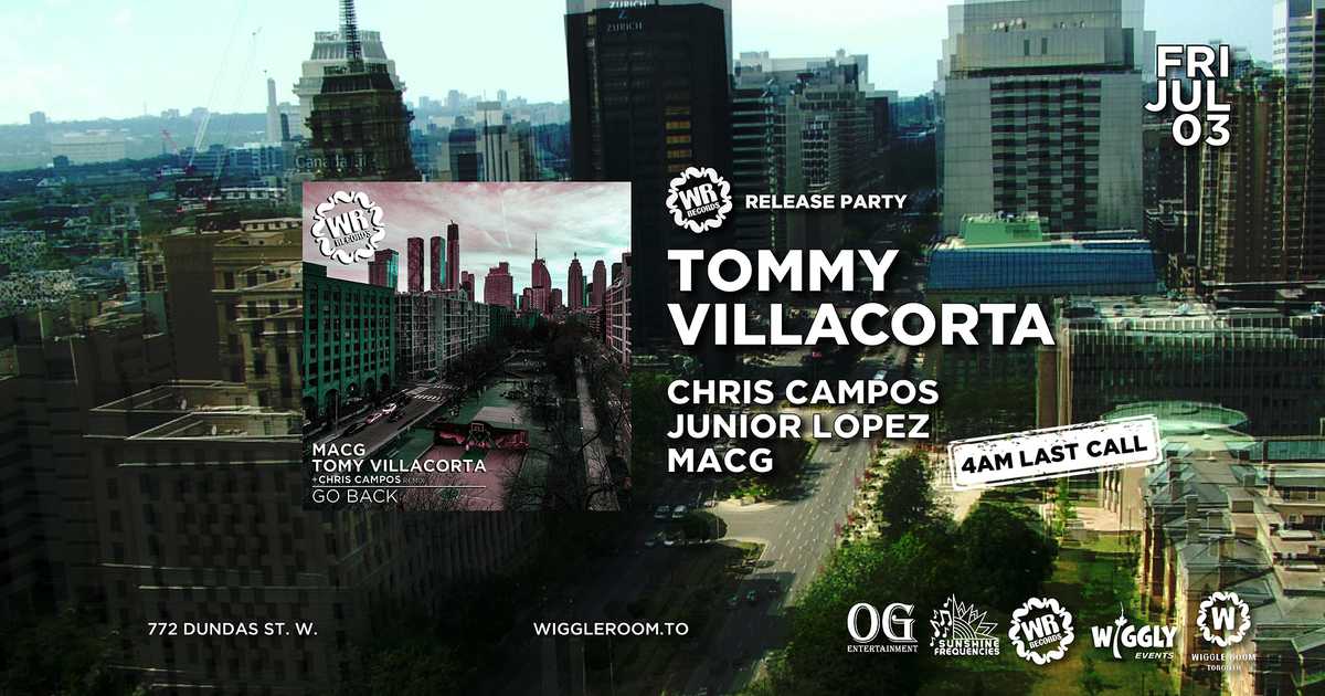 WR Records Release Party: TOMY VILLACORTA - 4AM LAST CALL at