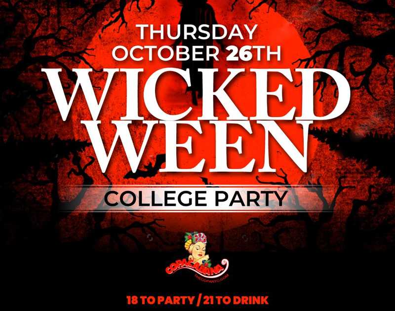 Wicked Ween Copacabana Loft 51 NYC Halloween 2023 (18 to party) at Loft