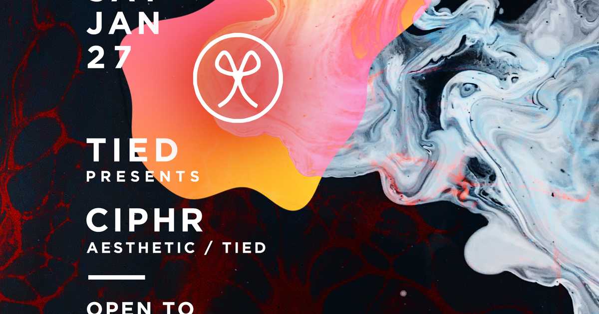 Tied night with Ciphr (Open to Close) at TBA - Kashmir , Chicago