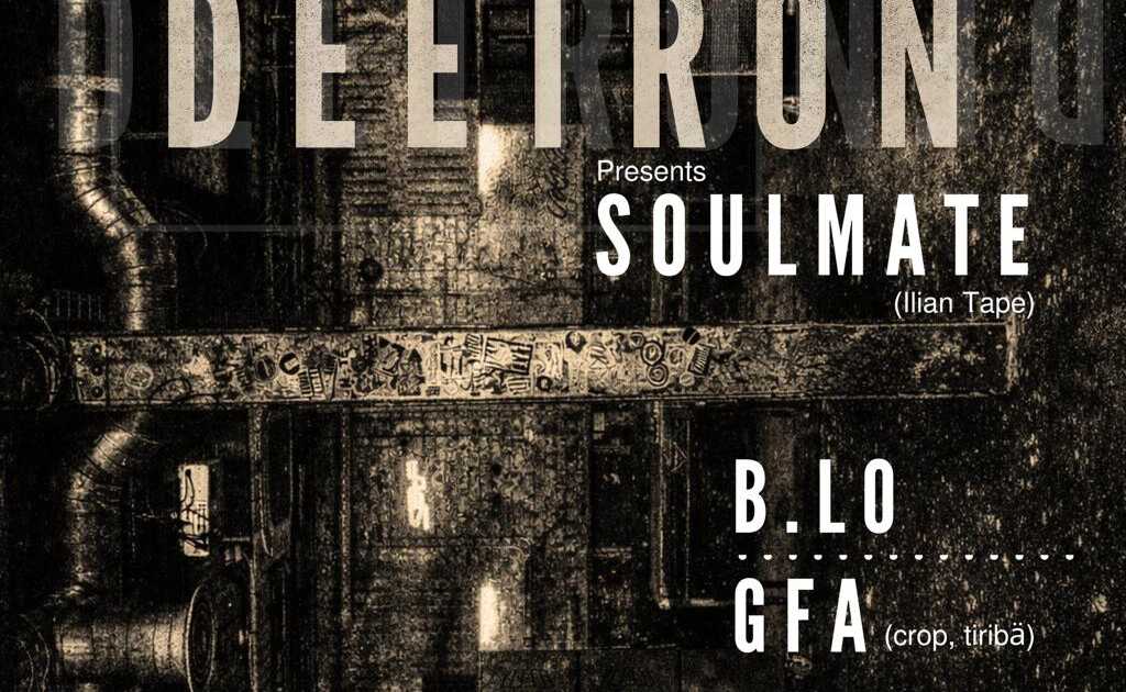 i/o with Deetron presents SOULMATE, b.lo & GFA at Soup, Manchester