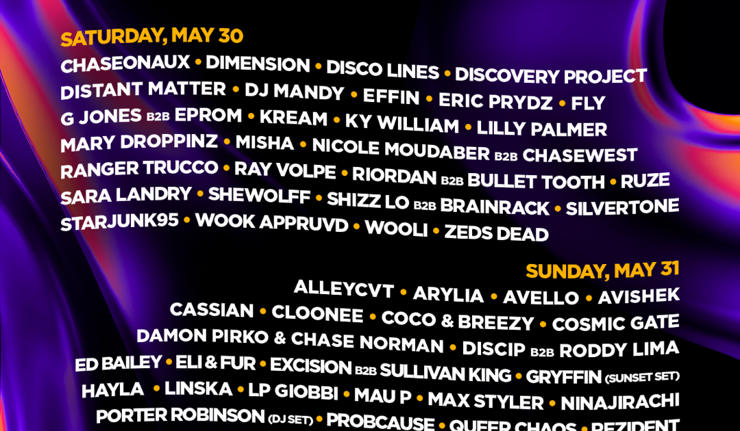 Project GLOW Festival 2026 at RFK Stadium Memorial Stadium, Washington DC