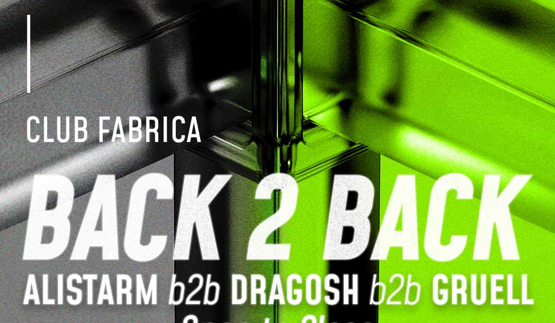 inTension: Back 2 Back at Fabrica, Bucharest