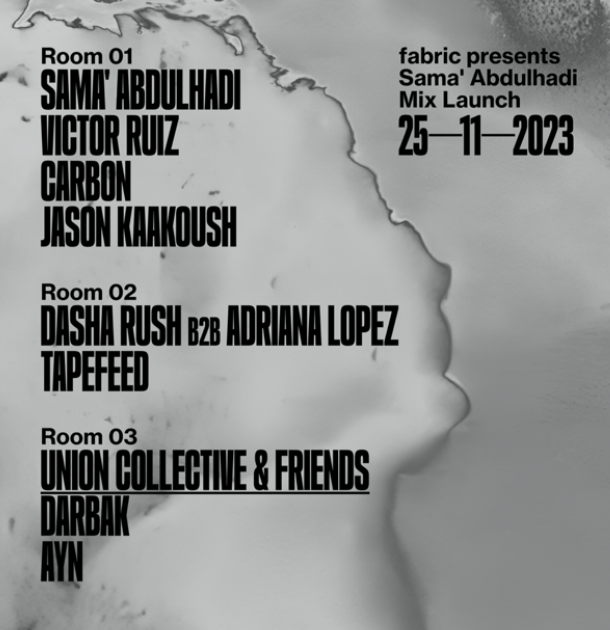 fabric pres Sama' Abdulhadi Mix Launch: Victor Ruiz, Dasha Rush ...