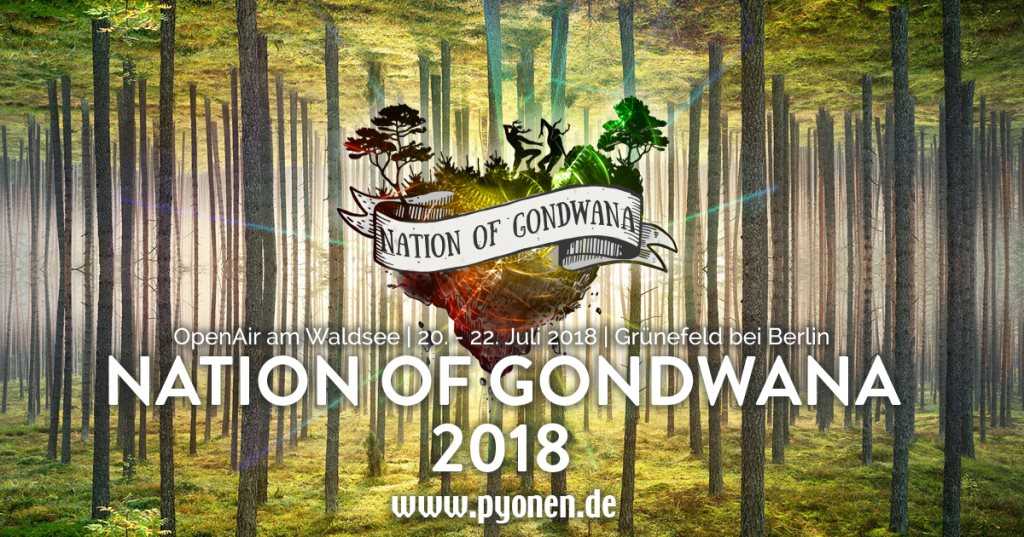 Nation of Gondwana Festival 2022.07.2018 at SchönwaldeGlien, Grünefeld bei Berlin, Germany, Berlin