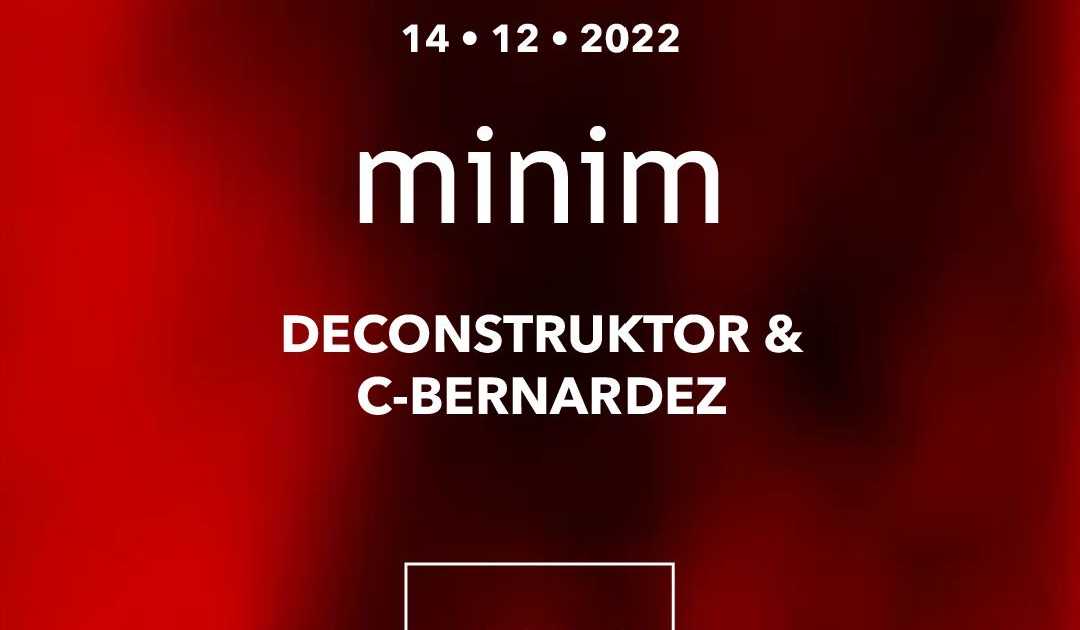 MINIM || LAST FREE TICKS at City Hall, Barcelona