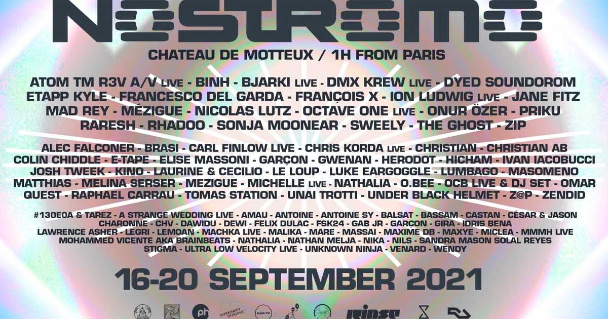 Nostromo Festival 2021 at Chateau de Motteux, Paris