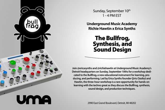 The Bullfrog, Synthesis, and Sound Design Workshop at TBA - 2990