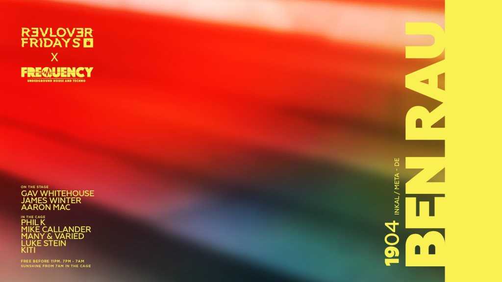 Ben Rau pres. by Frequency at Revolver Upstairs, Melbourne
