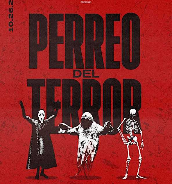 Perreo del Terror Halloween at the Newsroom Speakeasy Latin &Reggaeton