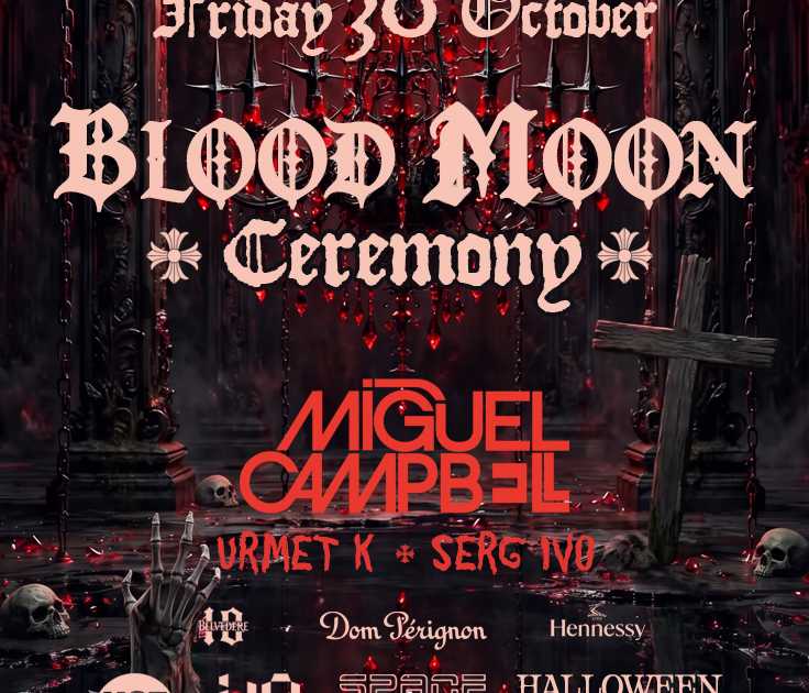 BLOOD MOON CEREMONY with MIGUEL CAMPBELL, URMET K, SERG IVO, RE.KA at ...