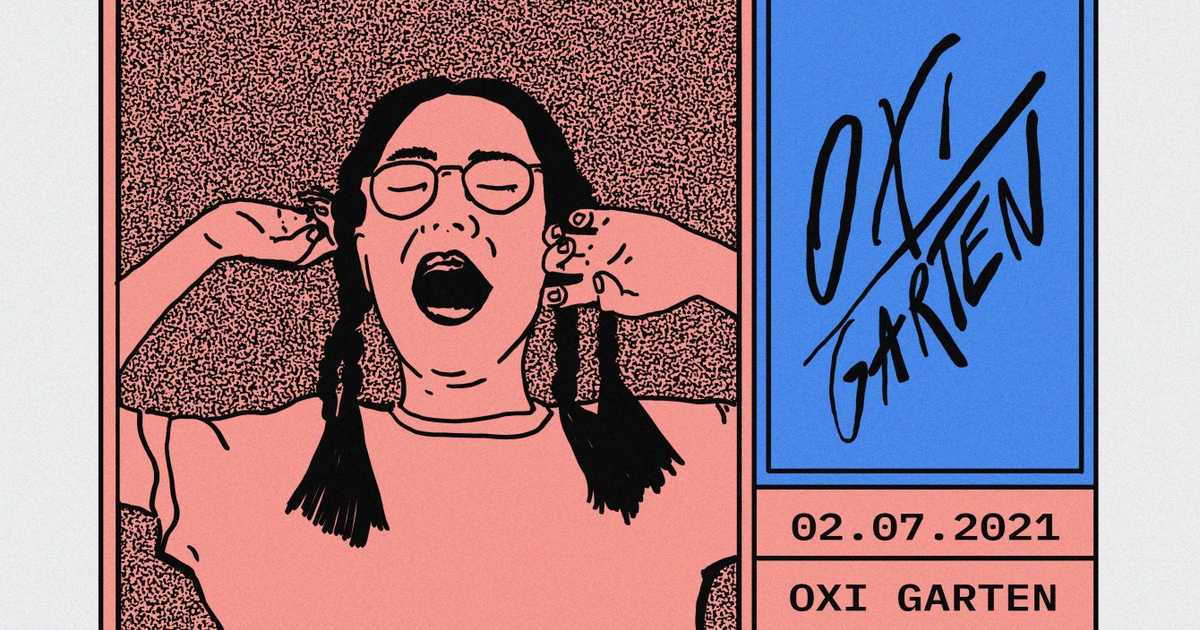 OXI Garten mit Mo Chan em OXI, Berlim