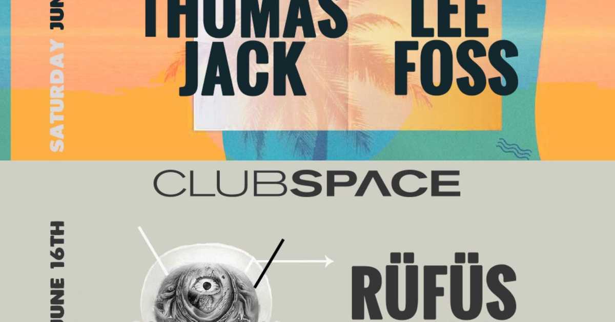 Rüfüs DU SOL (DJ SET) + Thomas Jack + Lee Foss on the Space Terrace by
